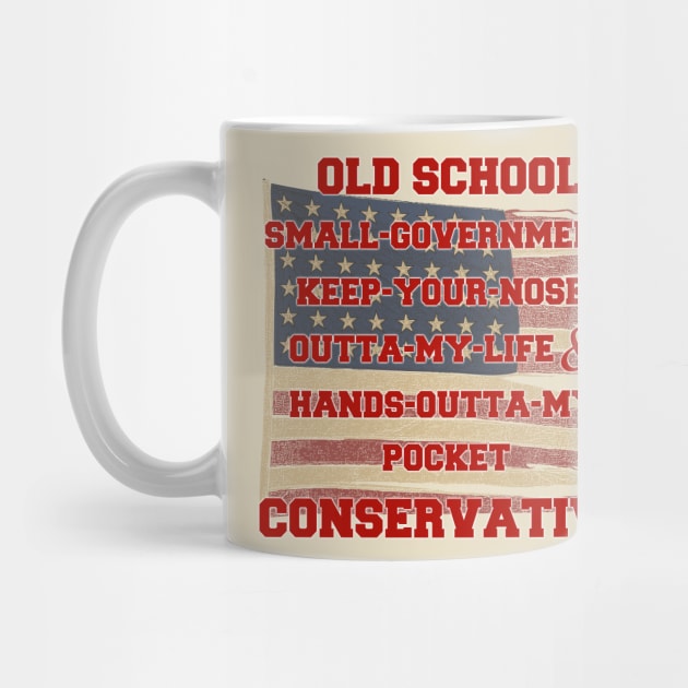 Old School Conservative by WalkingMombieDesign